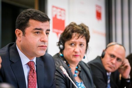 HDP leader Demirtas meets PES to discuss lifting of immunity in Turkey