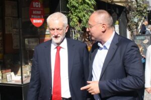 Jeremy Corbyn and Sergey Stanishev discuss cooperation in Brussels