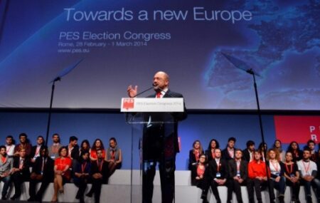 Les Socialistes européens élisent Martin Schulz comme candidat au poste de  président de la Commission