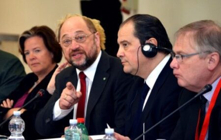 Martin Schulz and PES Secretaries General gear up for Election  Campaign