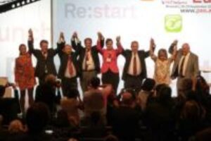 Newly elected PES President introduces his new team