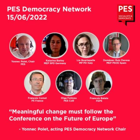 PES: meaningful change must follow Conference on the Future of Europe