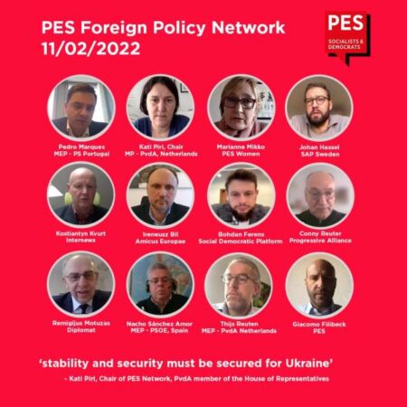 PES Foreign Policy Network: stability and security must be secured for Ukraine