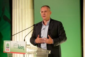 PES President in Athens to support PASOK ahead of elections