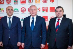 PES President welcomes Prime Minister of North Macedonia in Brussels
