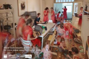 PES Women: Share tasks equally at home, for equal opportunities at work!