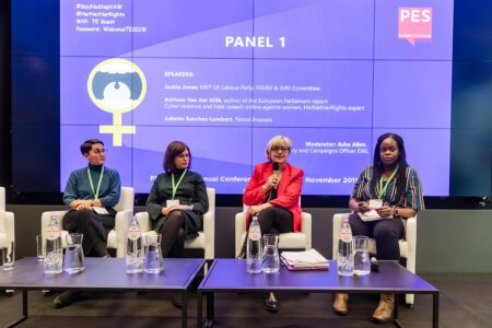 PES Women: society must break the silence on online violence against women and girls