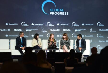 PES at Global Progress Summit Montreal