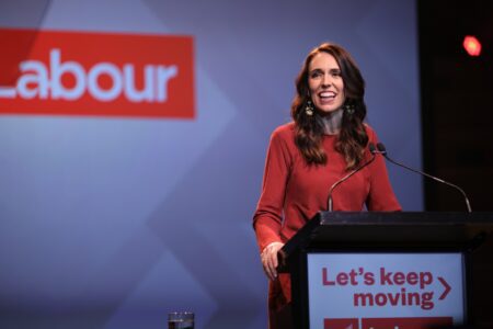 Jacinda Ardern, Prime Minister of New Zealand and leader of the Labour Party