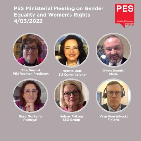 PES gender equality ministers: CSW66 and French Presidency must be catalysts for women’s rights