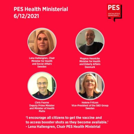 PES health ministers encourage all citizens to get vaccinated