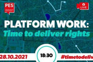 PES livestream to focus on delivering rights for platform workers