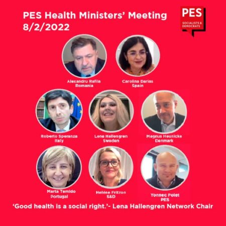 Progressive health ministers adopt declaration promoting quality healthcare for all Europeans