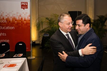 Stanishev met with HDP leader Demirtas in Brussels