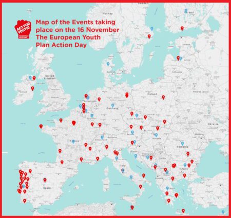 The PES acts for Youth with more than 100 events in Europe