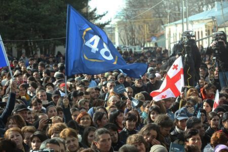 The PES backs progressive Zourabishvili to become President of Georgia