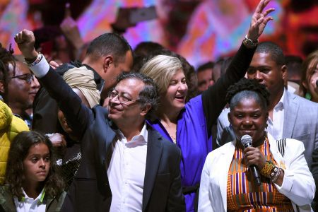 PES celebrates first progressive president in Colombia