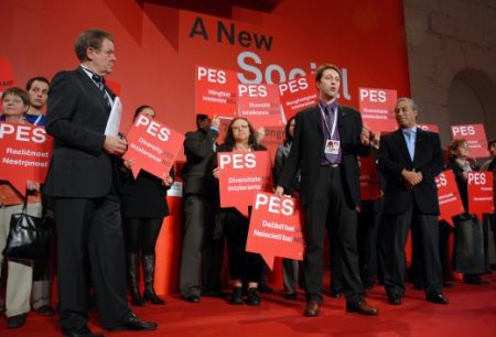 Activists at the PES Congress in 2006, Porto