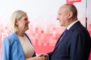 Magdalena Andersson, Sergei Stanishev