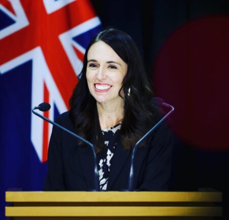 Jacinda Ardern, Prime Minister of New Zealand and leader of the Labour Party