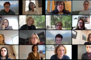 PES Women Executive members exchanging with S&D MEP Evin Incir