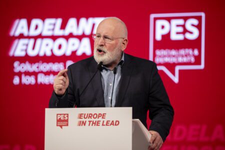 PES stands by Frans Timmermans and the GroenLinks-PvdA to protect democracy and Europe