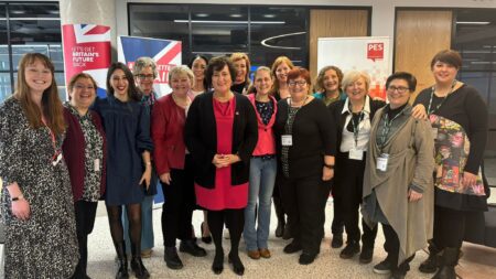 PES Women brings Safe Place for Women campaign to local authorities in London