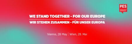 Vienna campaign event banner