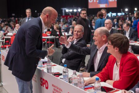 SPD Congress, Olaf scholz