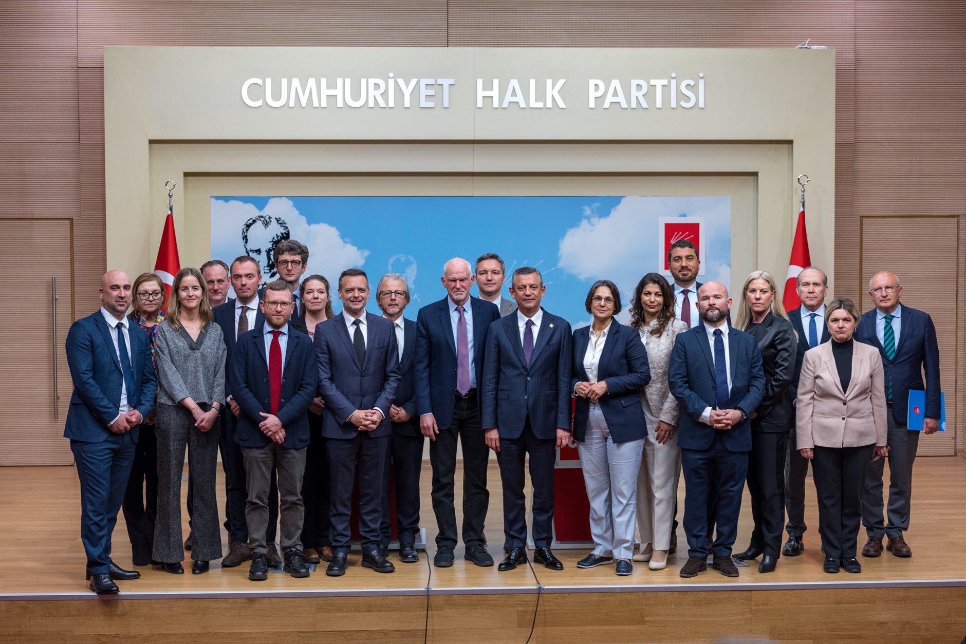 Pes Group PES stands shoulder to shoulder at CHP Congress in Ankara, commends ...